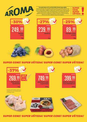 Aroma Market katalog - 07.08.2025 - 10.08.2025.