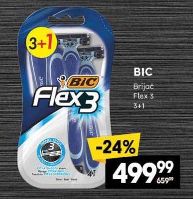 BIC Brijač Flex 3 3+1