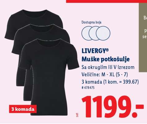 Livergy® Muške potkošulje