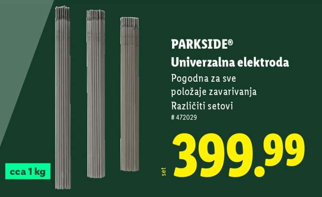 PARKSIDE Univerzalna elektroda