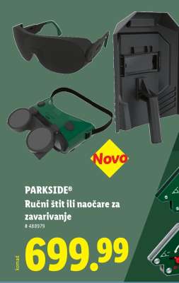 PARKSIDE Ručni štit ili naočare za zavarivanje