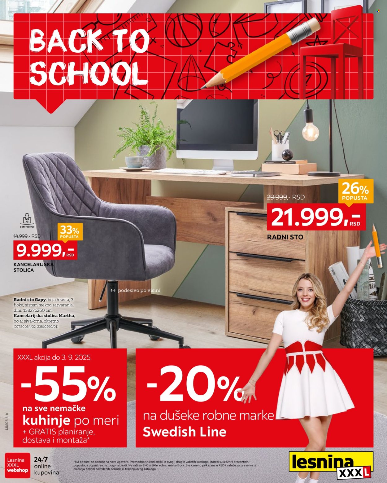 Lesnina XXXL katalog - 11.08.2025 - 07.09.2025. Stranica 1