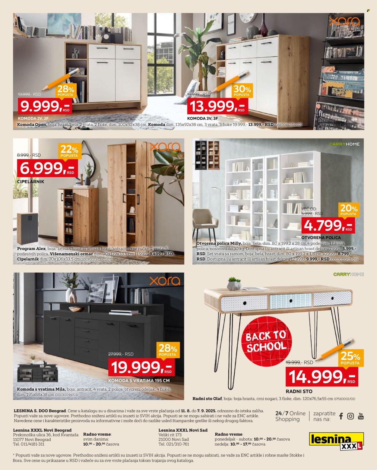 Lesnina XXXL katalog - 11.08.2025 - 07.09.2025. Stranica 8