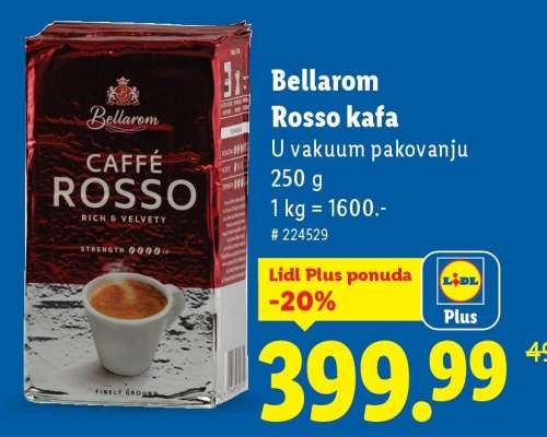 Bellarom Rosso kafa
