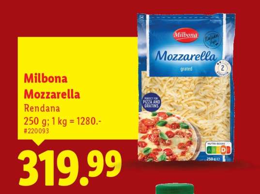 Milbona Mozzarella