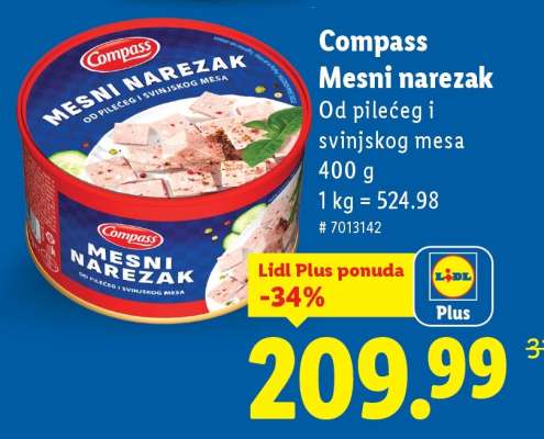 Compass Mesni narezak
