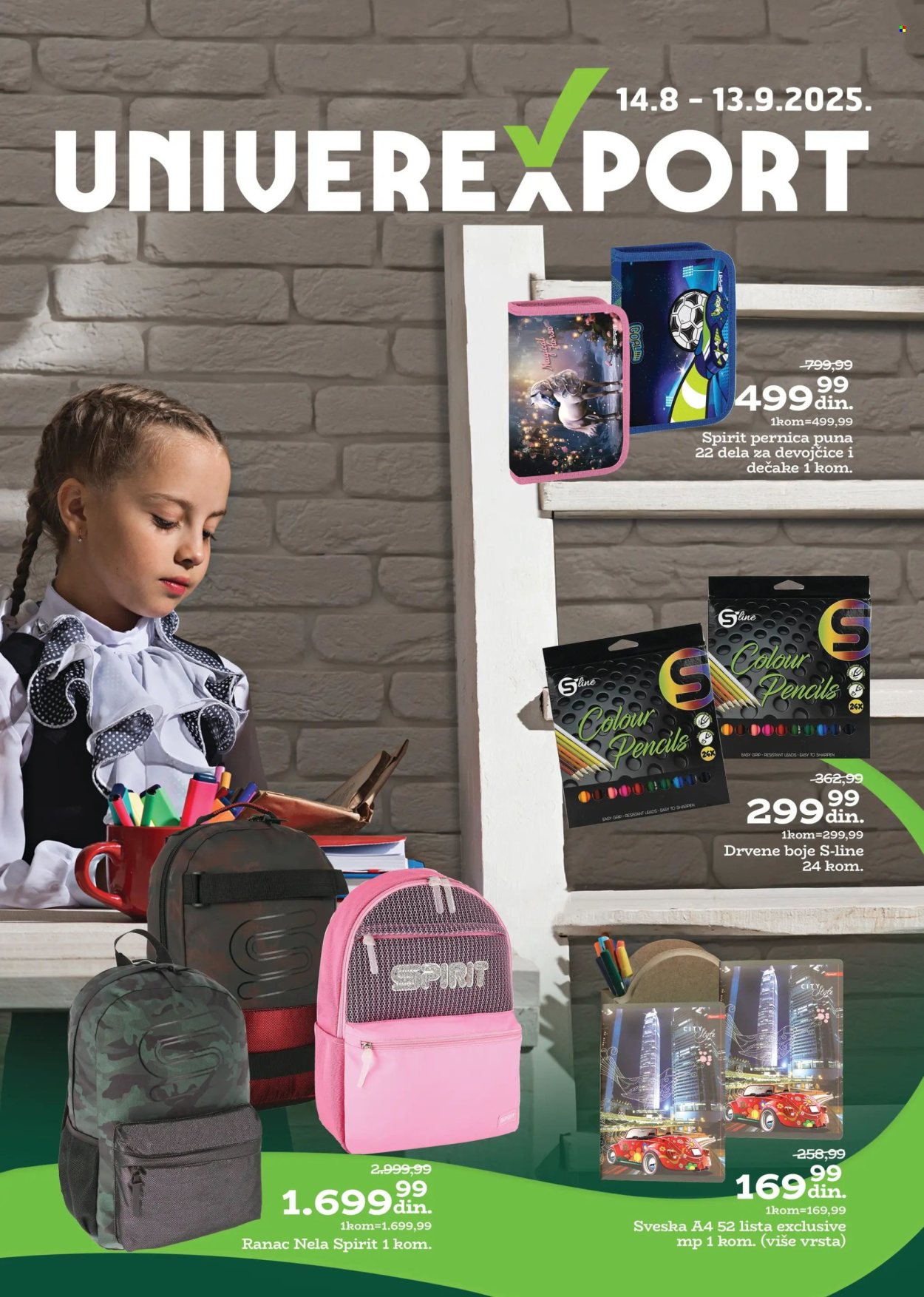 Univerexport katalog - 14.08.2025 - 13.09.2025. Stranica 1