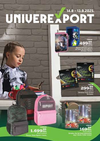 Univerexport katalog - 14.08.2025 - 13.09.2025.