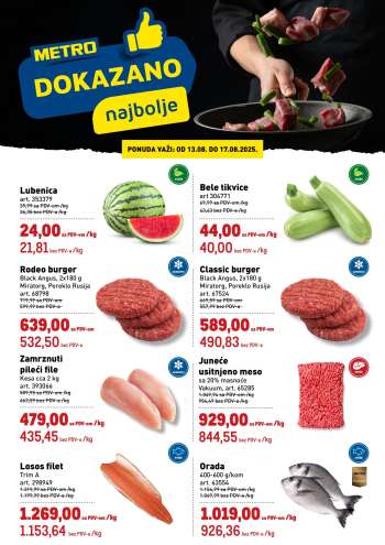 Metro katalog - 13.08.2025 - 17.08.2025.