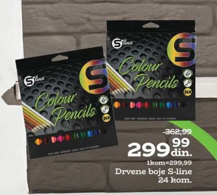 Drvene boje S-line