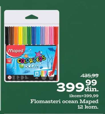 Flomasteri ocean Maped