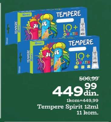 Tempere Spirit 12ml 11 kom.