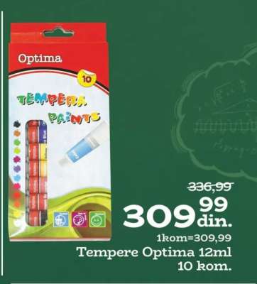 Tempere Optima 12ml 10 kom.