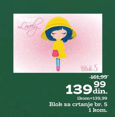 Blok za crtanje br.5