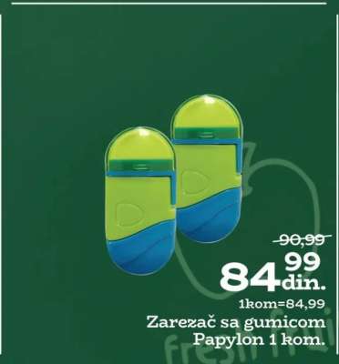 Zarezač sa gumicom Papylon 1 kom.