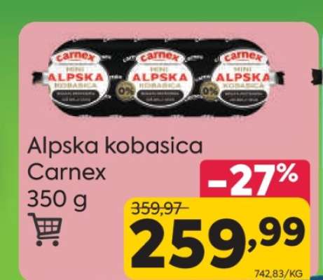ALPSKA KOBASICA Carnex