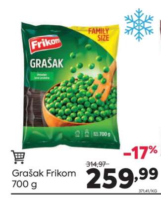 Grašak Frikom 700 g