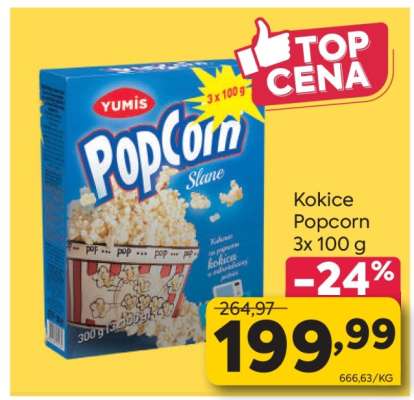 Kokice Popcorn 3x 100 g