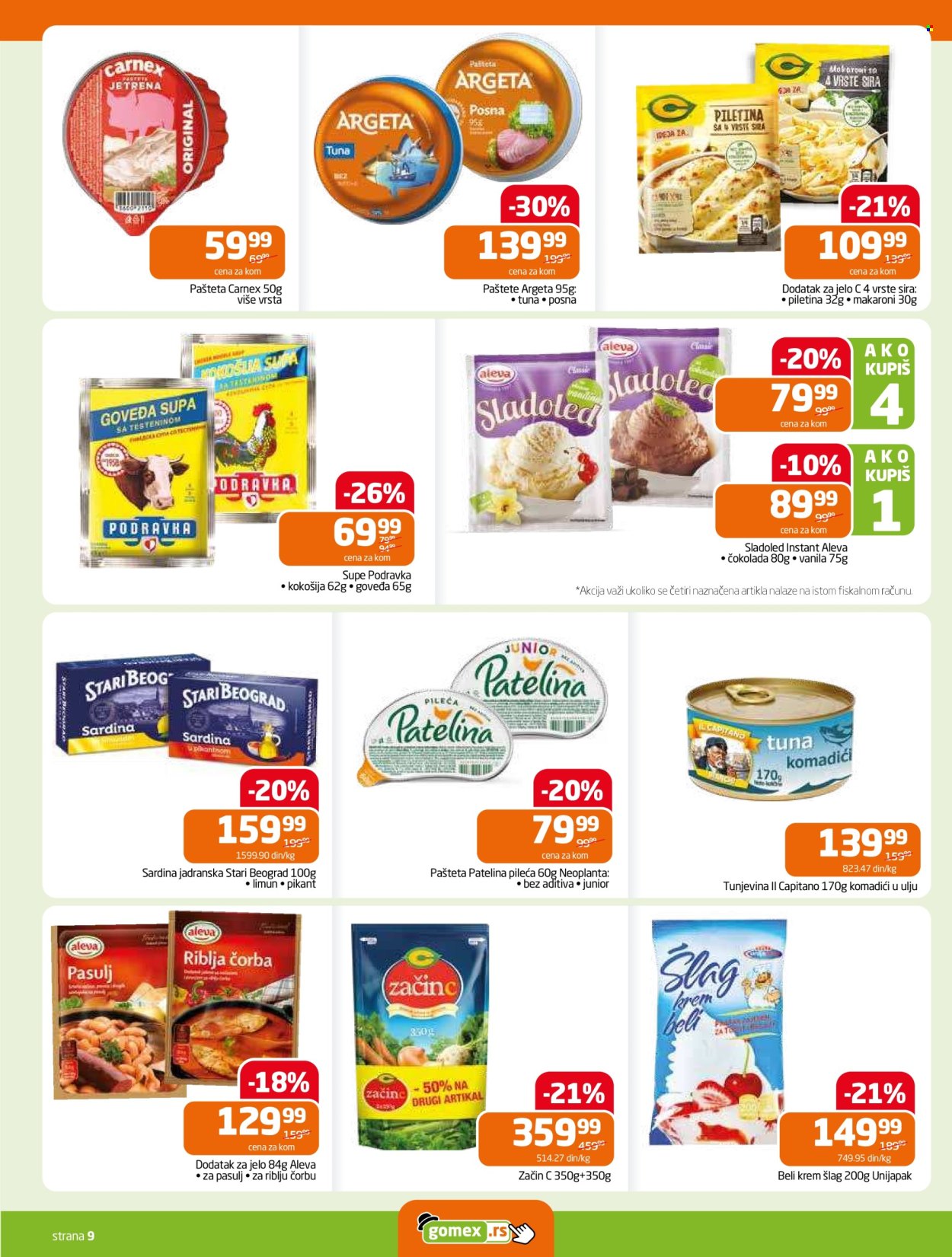 Gomex katalog - 13.08.2025 - 26.08.2025. Stranica 9