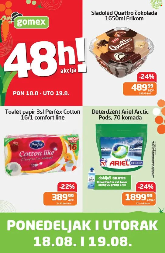 Gomex katalog - 18.08.2025 - 19.08.2025. Stranica 1
