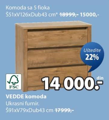 VEDDE KOMODA