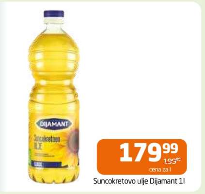 SUNCOKRETOVO ULJE Dijamant 1l