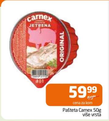 Pašteta Carnex 50g