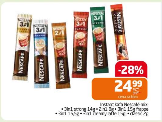 Instant kafa Nescafé mix