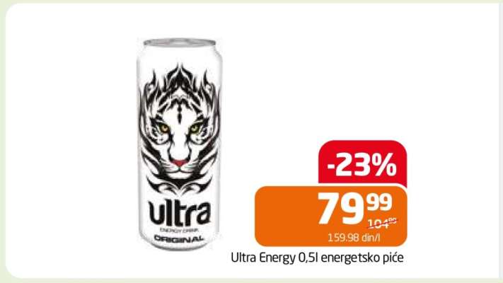 Ultra Energy 0,5l energetsko piće
