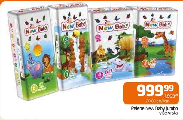 Pelene New Baby jumbo