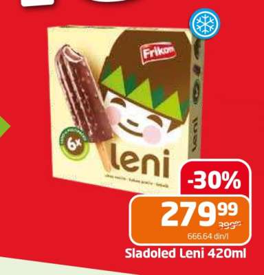 Sladoled Leni 420ml