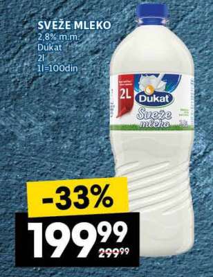sveže mleko