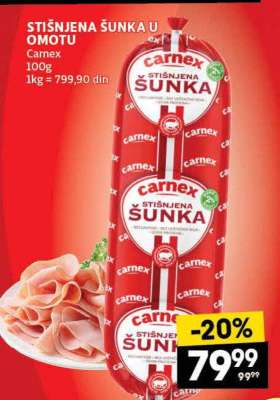 Stišnjena šunka u omotu
