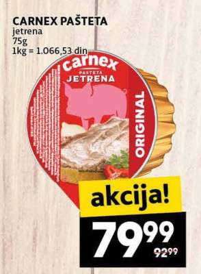 CARNEX PAŠTETA