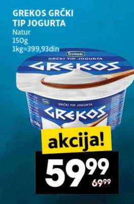 GREKOS GRČKI TIP JOGURTA