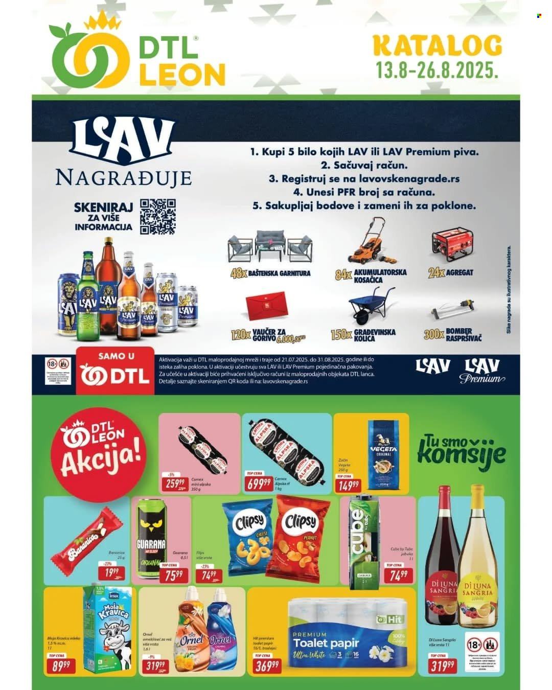 Leon Diskont katalog - 13.08.2025 - 26.08.2025. Stranica 1