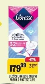 ULOŠCI LIBRESSE DNEVNI FRESH&PROTECT 32/1