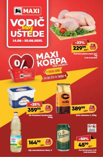 thumbnail - Katalog Maxi - Nedeljna akcija