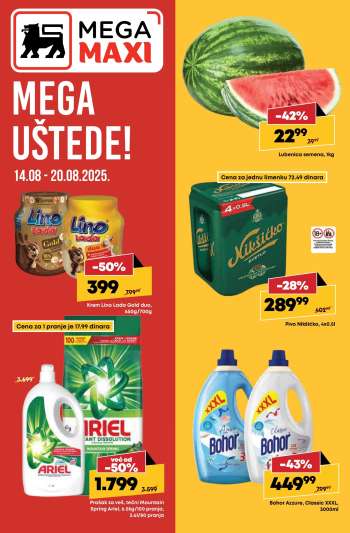 thumbnail - Katalog Mega Maxi - Nedeljna akcija