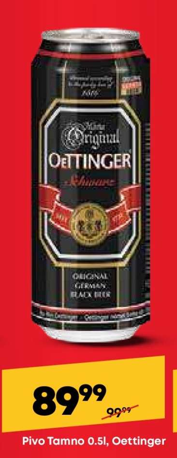 Pivo Tamno 0,5l, Oettinger