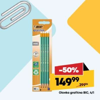 Olovka grafitna BIC, 4/1