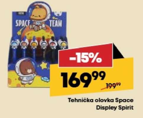 Tehnička olovka Space Displey Spirit