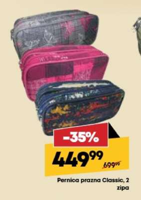 Pernica prazna Classic, 2 zipa