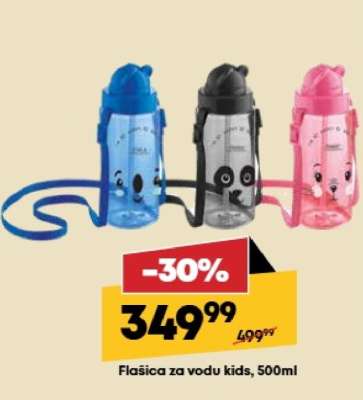 Flašica za vodu kids, 500ml