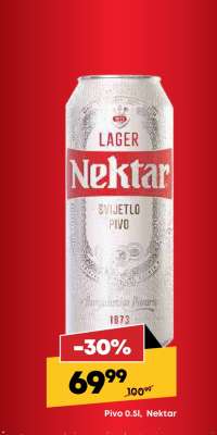 Pivo 0.5l, Nektar