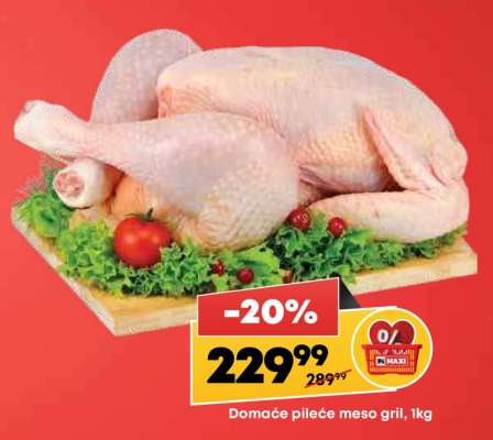 Domáce pileté  meso gril, 1kg