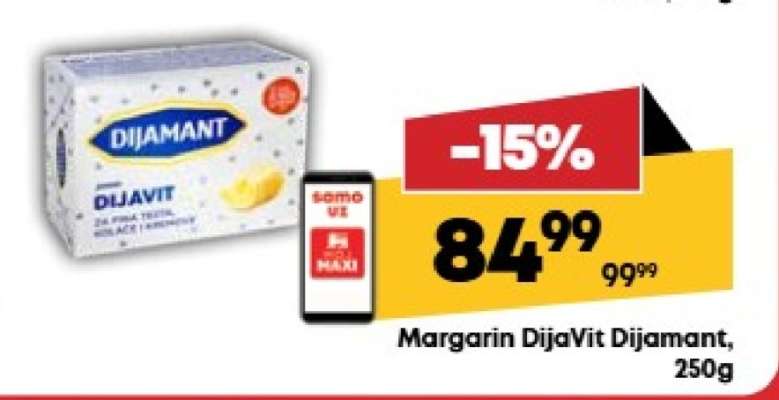 Margarin DijaVit Dijamant 250g