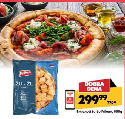 Smrznuti žu-žu Frikom 800g