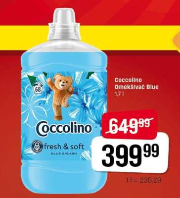 Coccolino omekšivač Blue