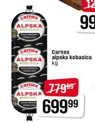Carnex alpska kobasica